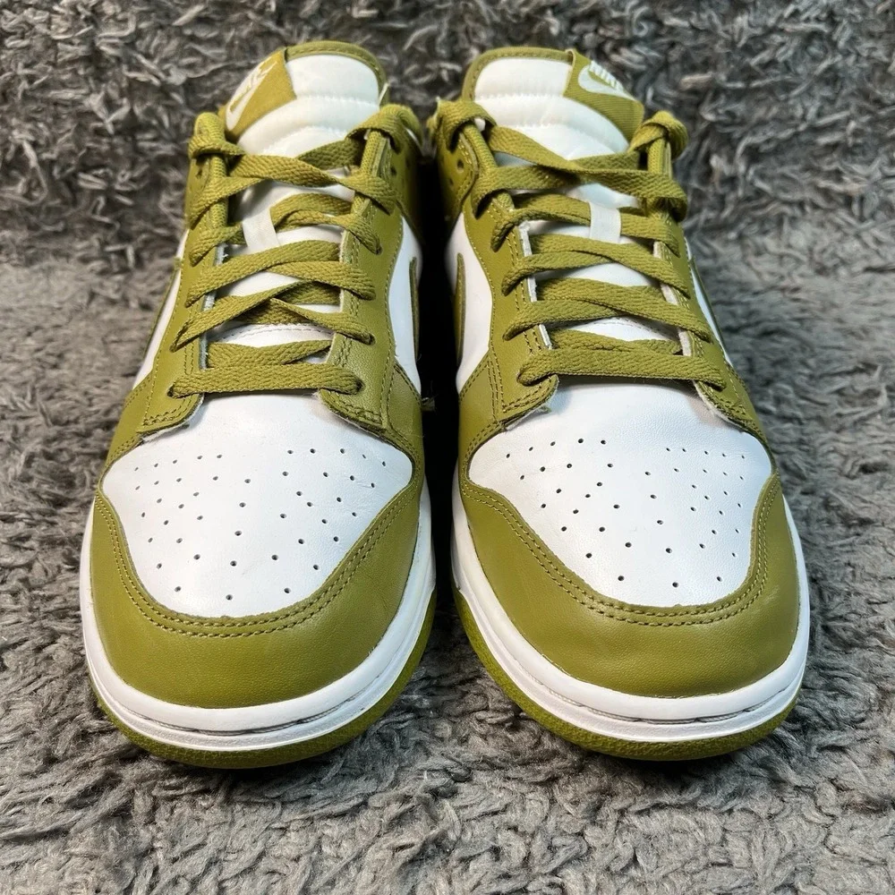 Nike Dunk Low Pacific Moss Mens Size 10.5 White DV0833 105